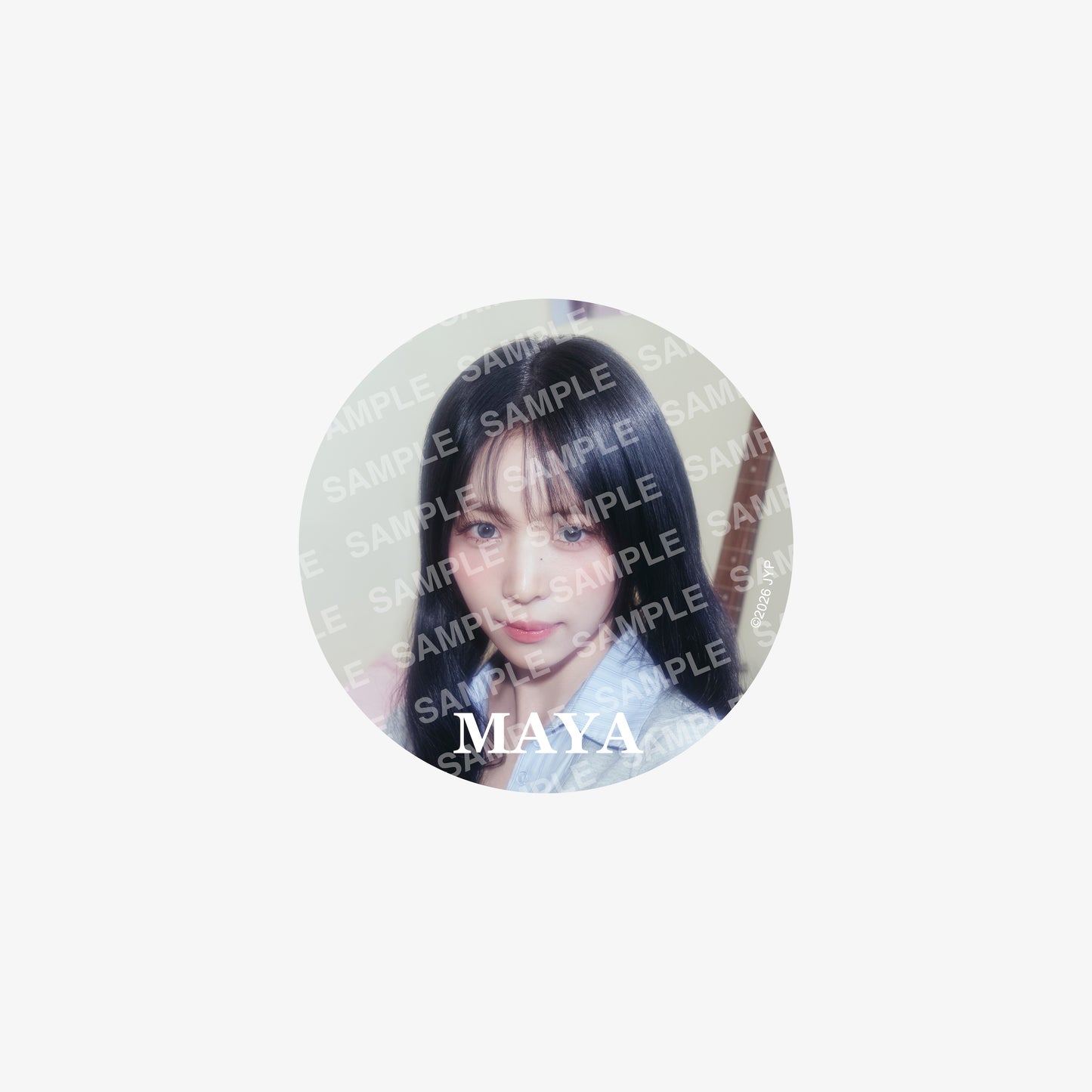 PHOTO BADGE - MAYA / NiziU『Live with U 2026 “NiziU : THE CINEMA” 』