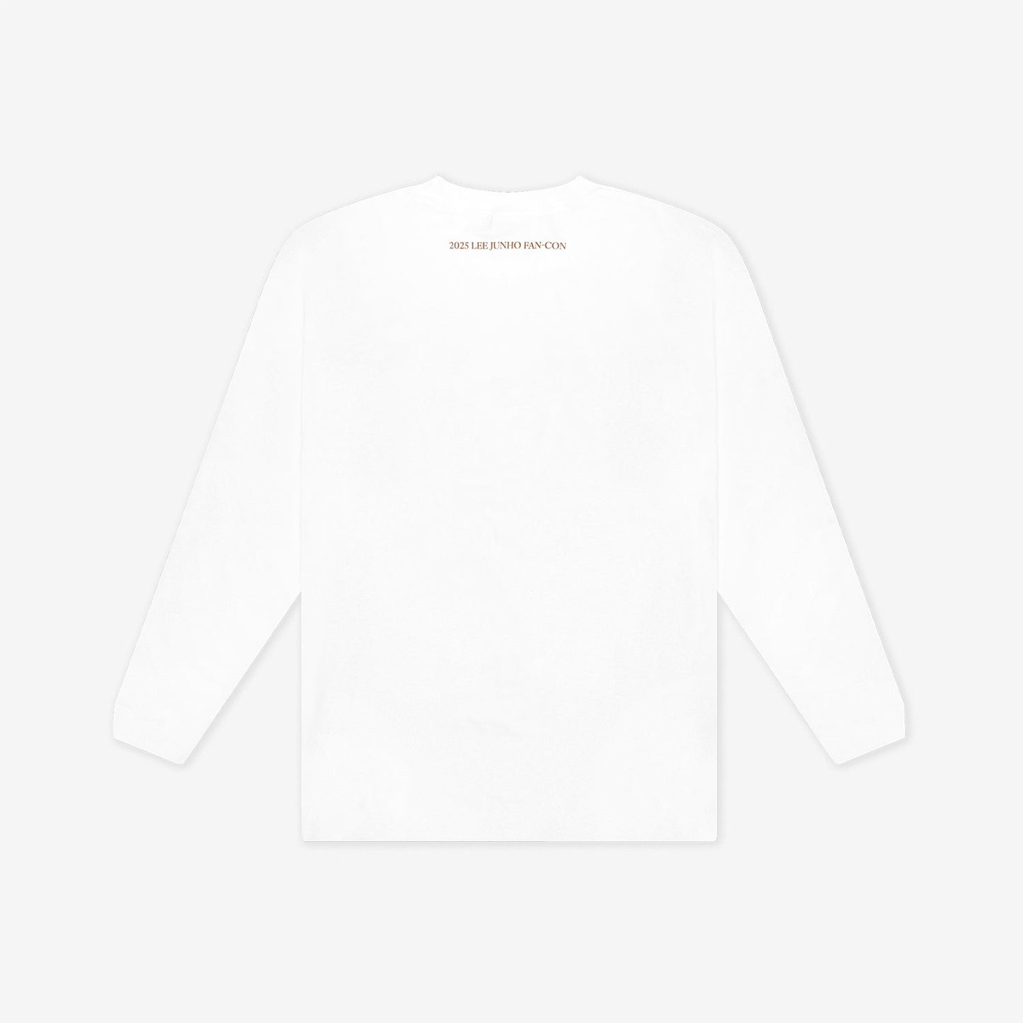 LONG SLEEVE T-SHIRT/ WHITE【L】 / LEE JUNHO『Midnight Sun』