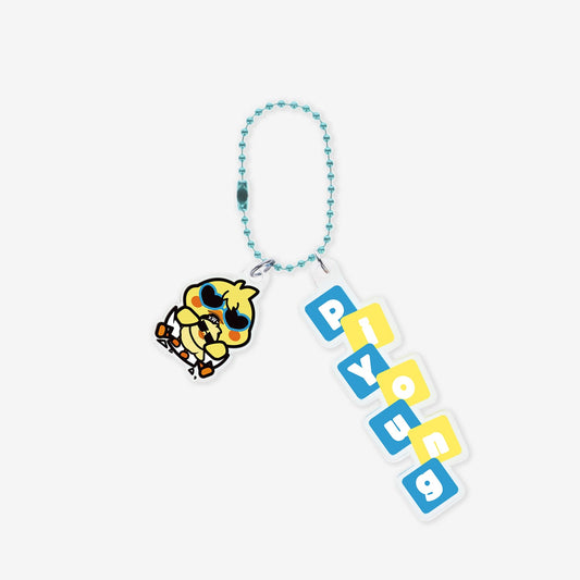 ACRYLIC KEY HOLDER - Baby Pi Young / WOOYOUNG (From 2PM) 『JYP JAPAN POPUP STORE 2025』