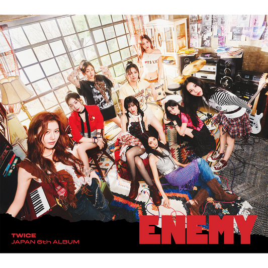 TWICE JAPAN 6th ALBUM "ENEMY" First Press Limited Edition A