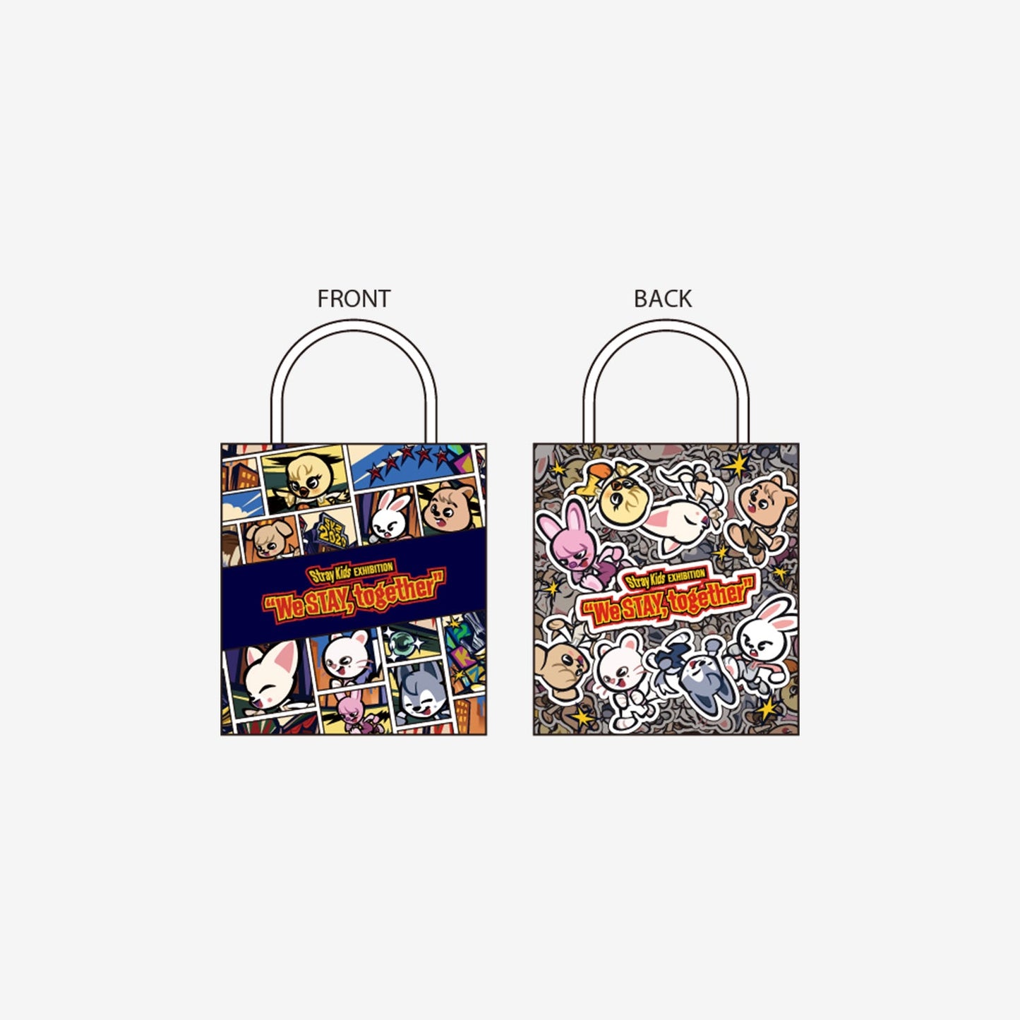 SHOPPING BAG【SMALL】/ Stray Kids『EXHIBITION “We STAY, together”』