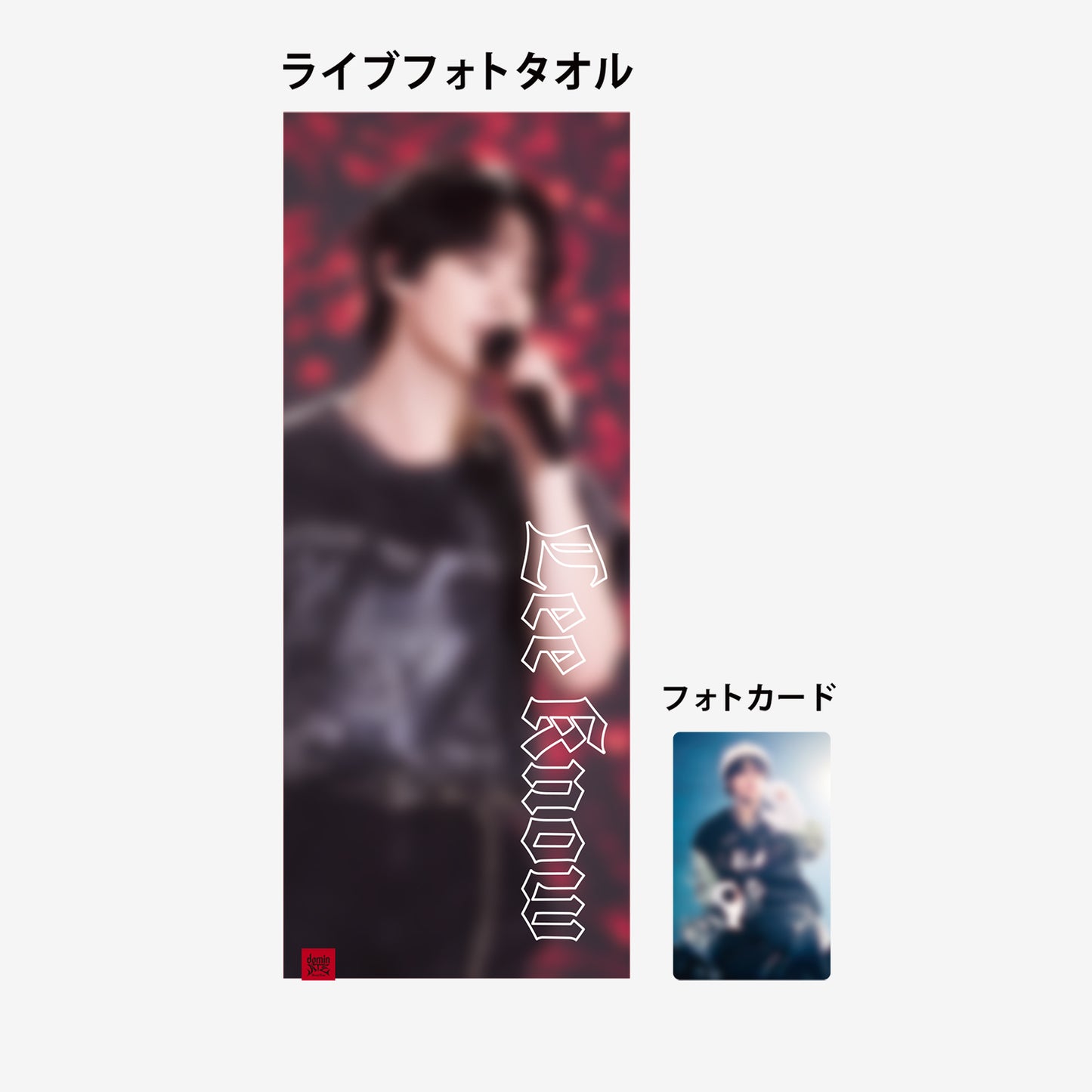 LIVE PHOTO TOWEL【Lee Know】/ Stray Kids『Stray Kids World Tour <dominATE JAPAN>』