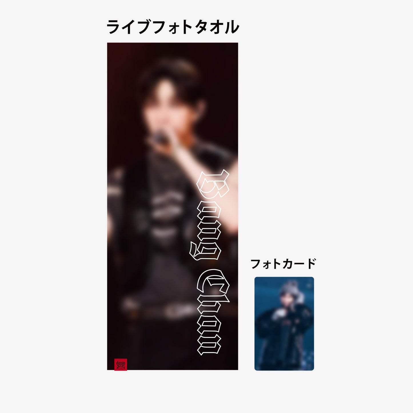 LIVE PHOTO TOWEL【Bang Chan】/ Stray Kids『Stray Kids World Tour <dominATE JAPAN>』