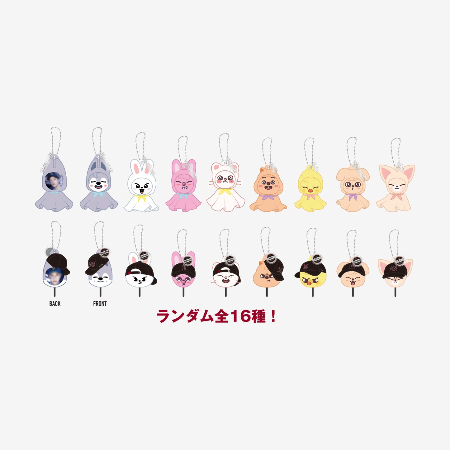 RANDOM MINI IMAGE PICKET KEY HOLDER / Stray Kids『Stray Kids World Tour <dominATE JAPAN> 』