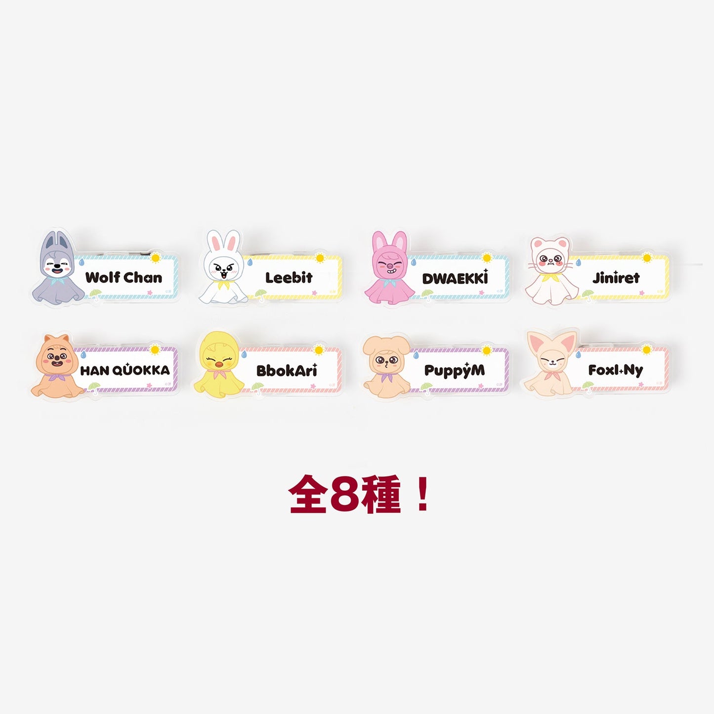 RANDOM NAME BADGE / Stray Kids『Stray Kids World Tour <dominATE JAPAN> 』