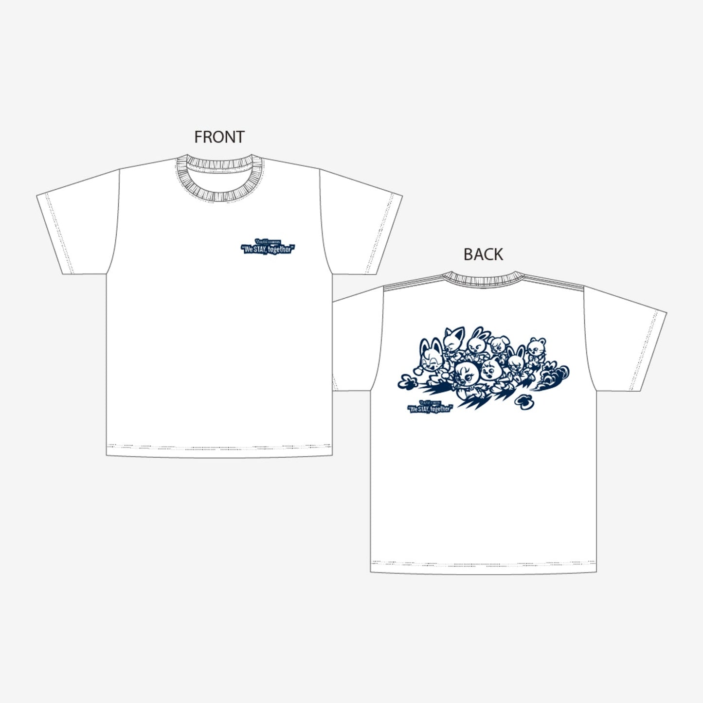 T-SHIRT【XL】/ Stray Kids『EXHIBITION “We STAY, together”』
