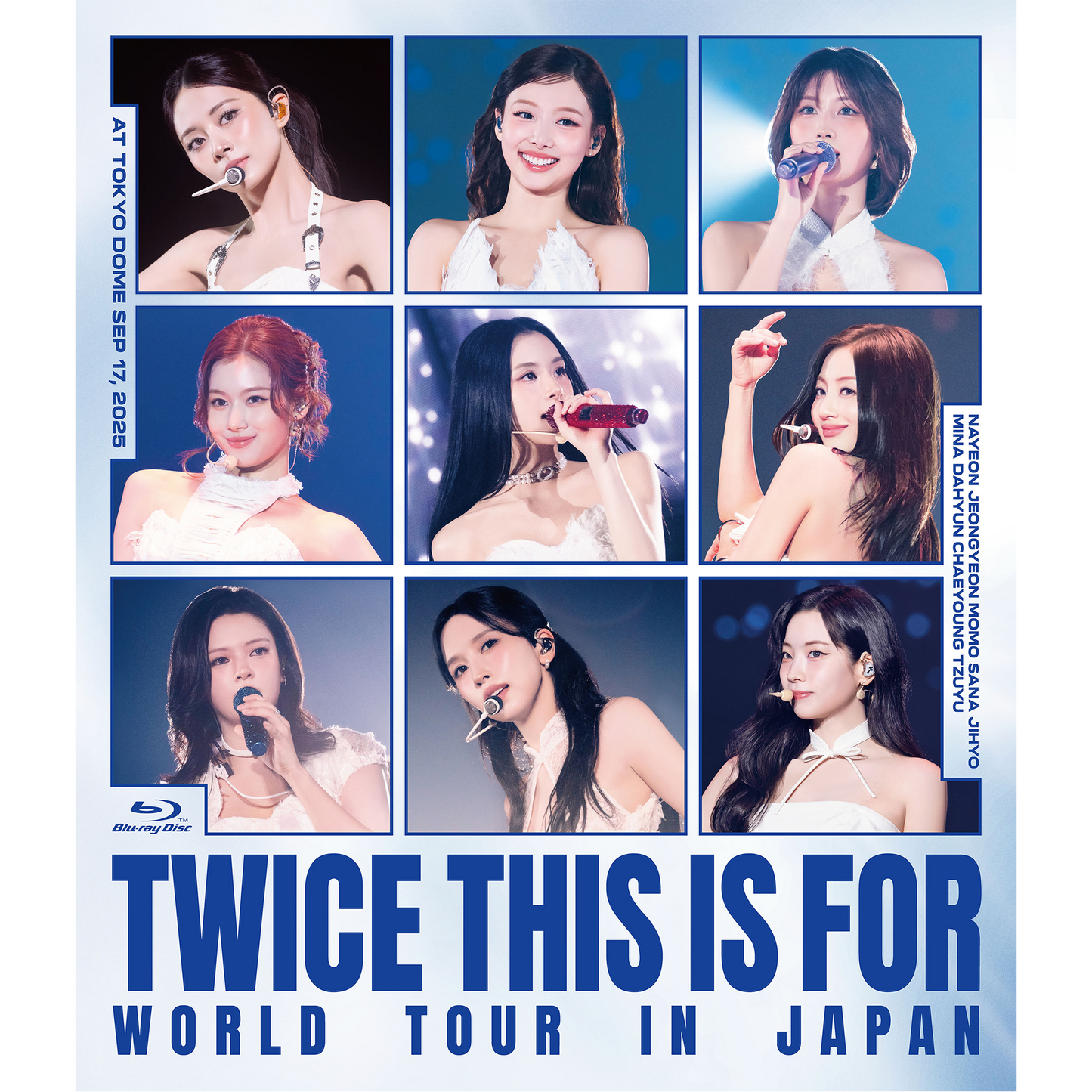 TWICE『TWICE <THIS IS FOR> WORLD TOUR IN JAPAN』【通常盤Blu-ray】