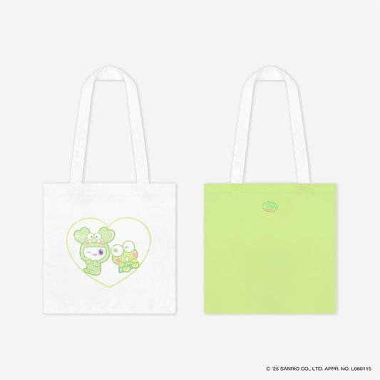 TOTE BAG - JEONGVELY×KEROKEROKEROPPI / TWICE LOVELYS×SANRIO CHARACTERS