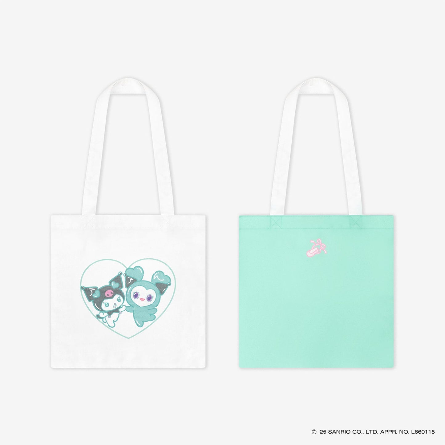 TOTE BAG - MIVELY×KUROMI / TWICE LOVELYS×SANRIO CHARACTERS