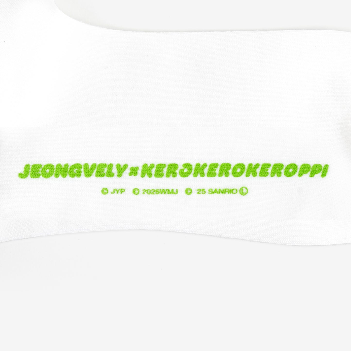 SOCKS - JEONGVELY×KEROKEROKEROPPI【25-27cm】/ TWICE LOVELYS×SANRIO CHARACTERS