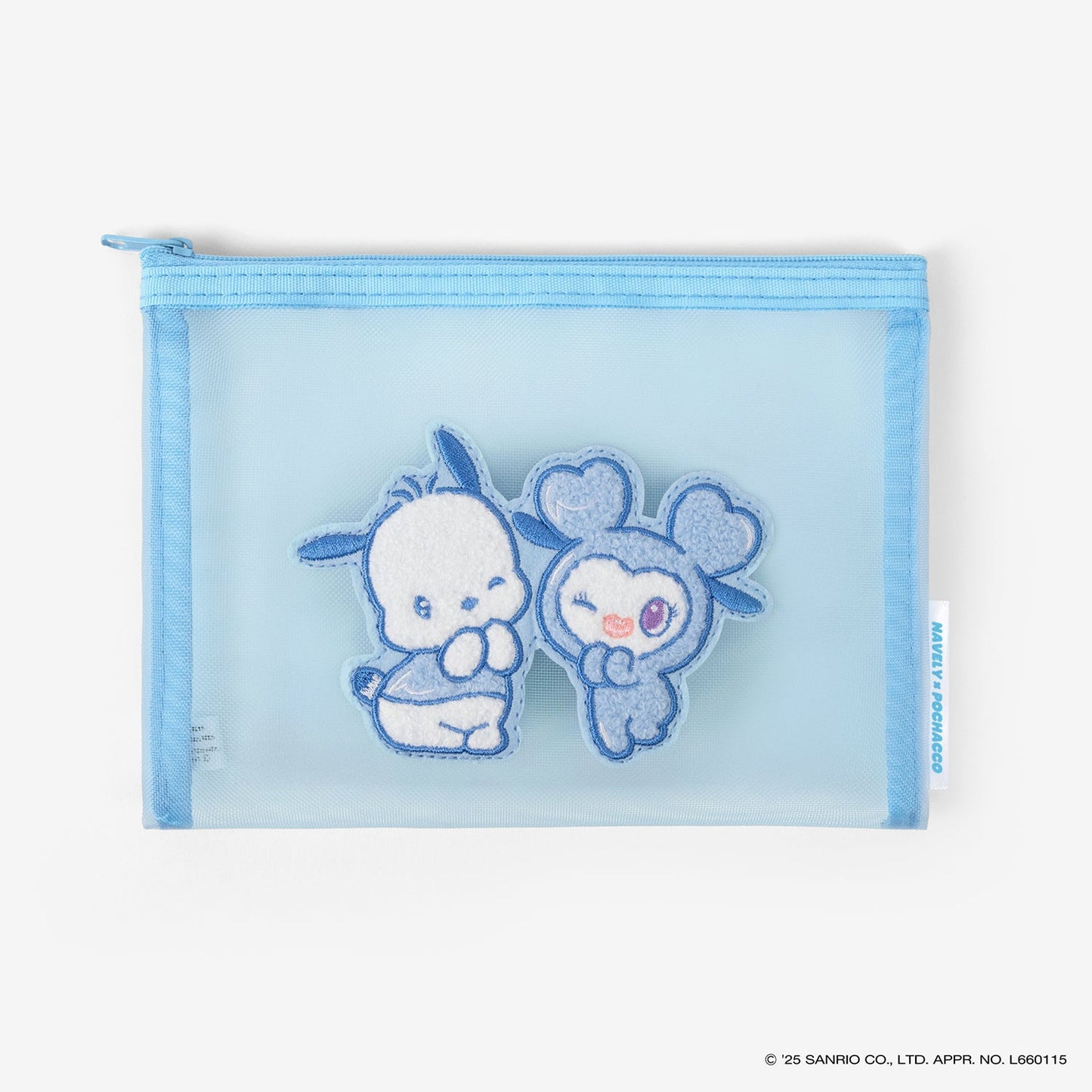 MESH POUCH - NAVELY×POCHACCO / TWICE LOVELYS×SANRIO CHARACTERS