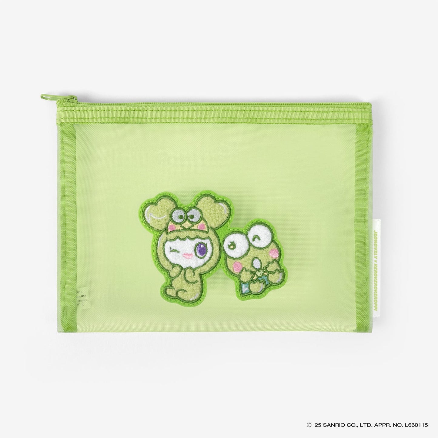 MESH POUCH - JEONGVELY×KEROKEROKEROPPI / TWICE LOVELYS×SANRIO CHARACTERS