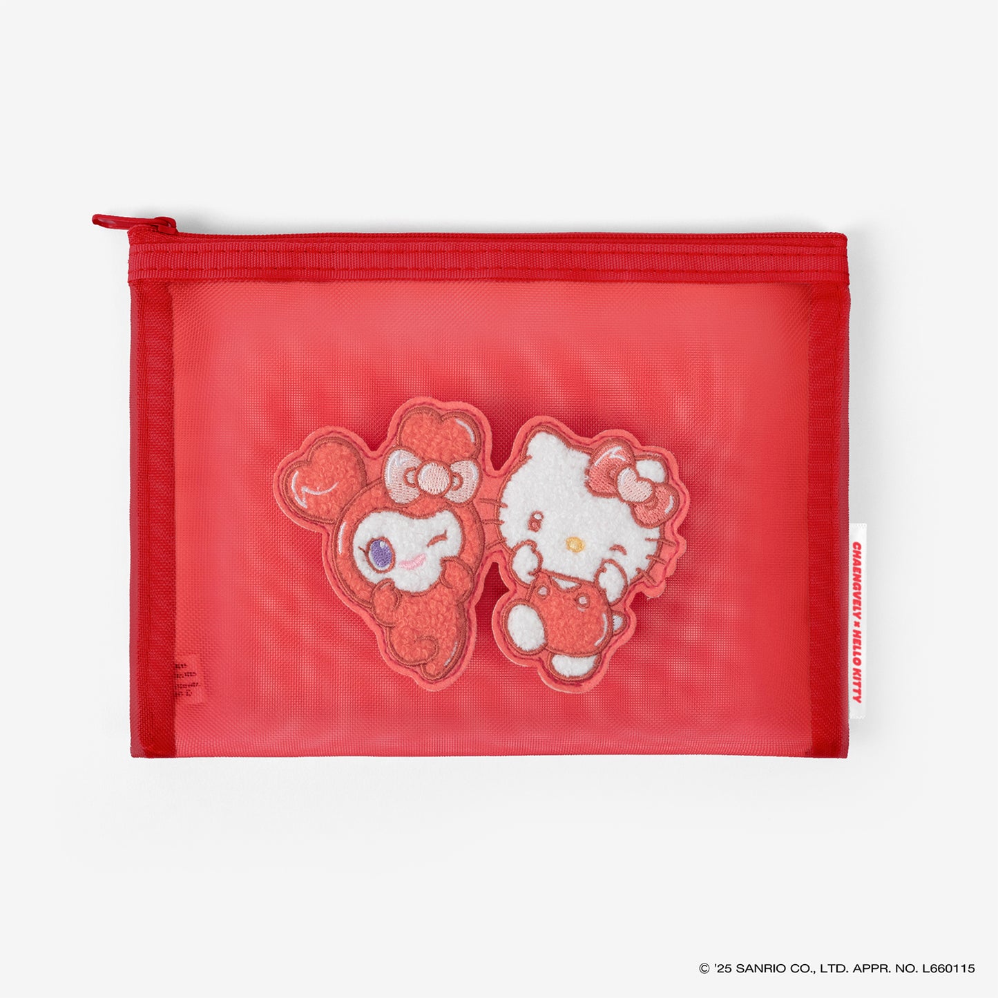 MESH POUCH - CHAENGVELY×HELLO KITTY / TWICE LOVELYS×SANRIO CHARACTERS