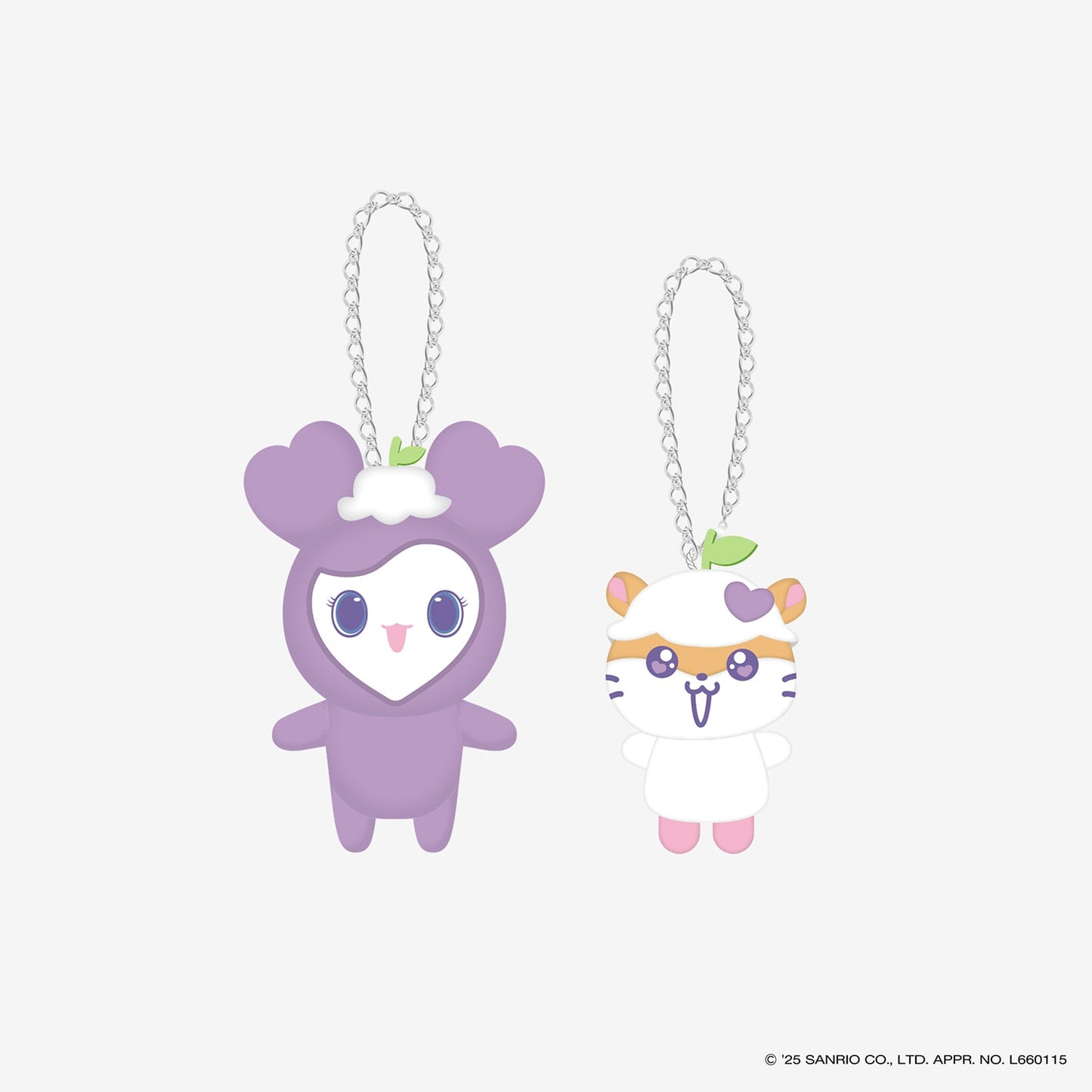BAG CHARM SET - SAVELY×COROCOROKURIRIN / TWICE LOVELYS×SANRIO CHARACTERS