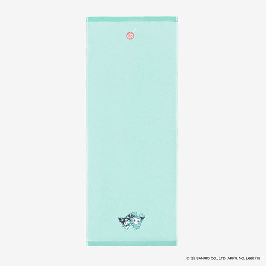 FACE TOWEL - MIVELY×KUROMI / TWICE LOVELYS×SANRIO CHARACTERS