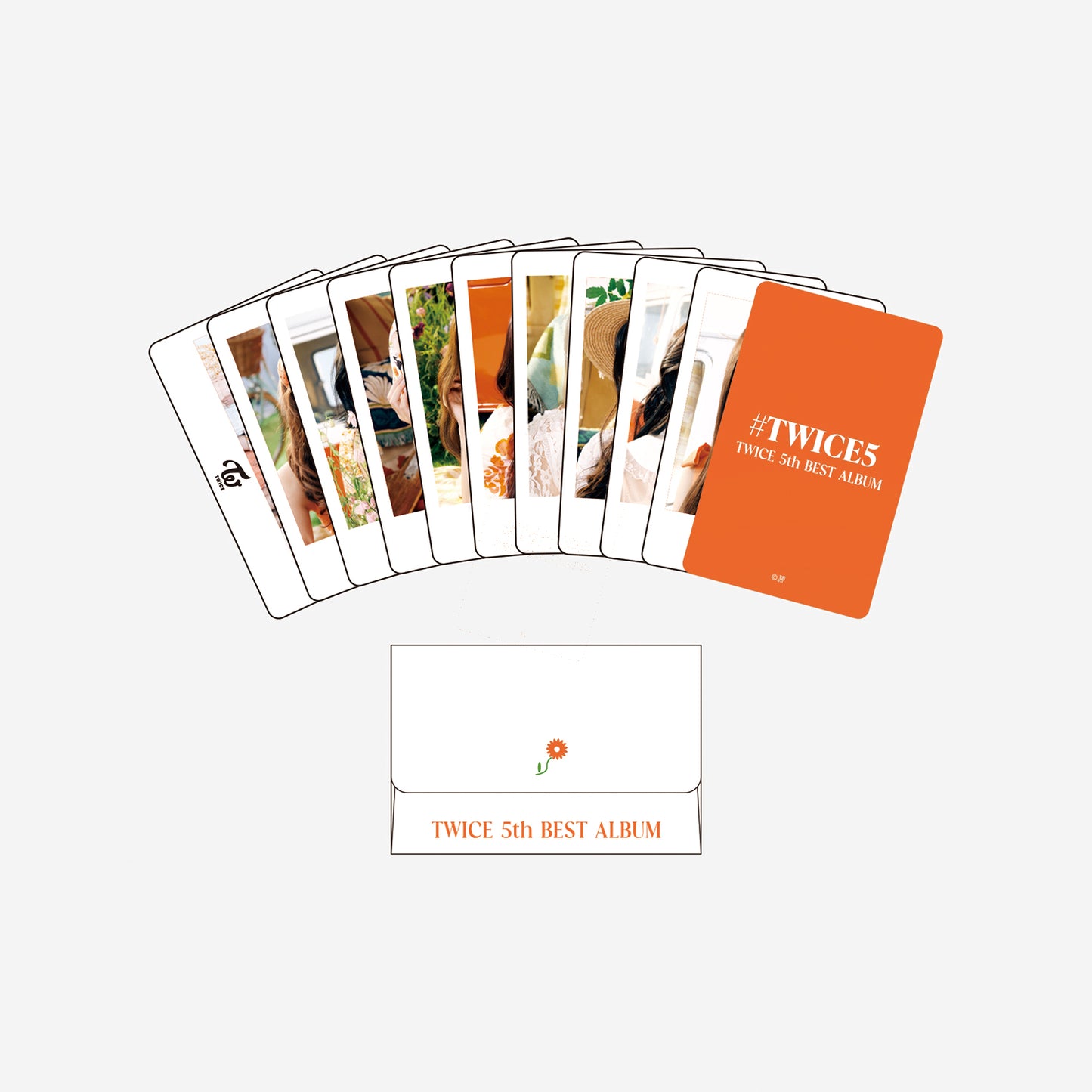 PHOTO CARD SET (10 PIECES) / TWICE『#TWICE5』