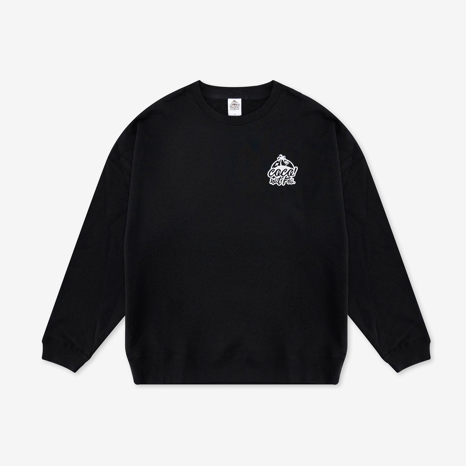 NiziU ココナッツフェス オーバーサイズスウェット トレーナー L OVERSIZE SWEATER / BLACK【L】/ NiziU『COCO! nut Fes. -Stadium