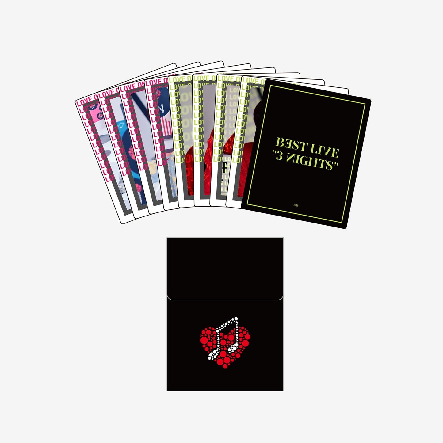 PHOTO CARD SET(8PIECES) / Jun. K (From 2PM)『BEST LIVE “3 NIGHTS”』