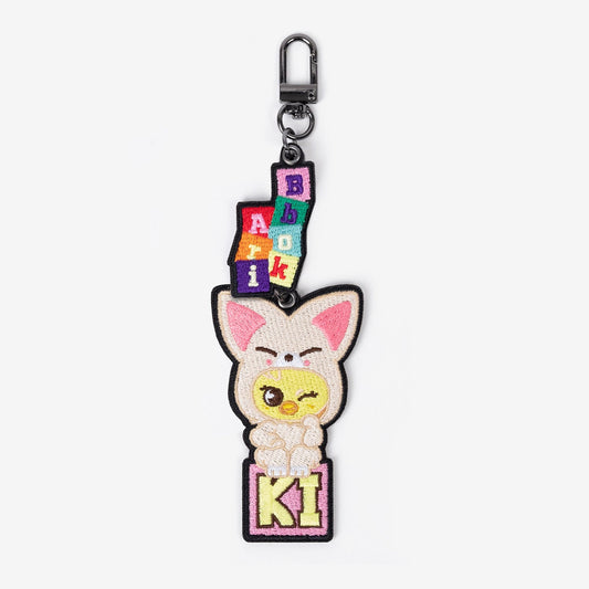 EMBROIDERY KEY HOLDER - BbokAri / Stray Kids『Fan Connecting 2024 "SKZ TOY WORLD"』