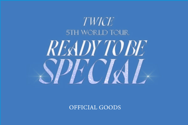 TWICE 5TH WORLD TOUR 'READY TO BE' in JAPAN SPECIAL OFFICIAL GOODS