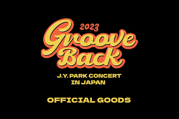 J.Y. Park CONCERT 'GROOVE BACK' IN JAPAN OFFICIAL GOODS