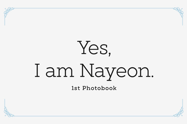 TWICE ソロ写真集『Yes, I am Nayeon.』