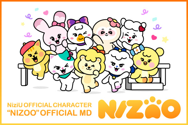 NiziU OFFICIAL CHARACTER“NIZOO” OFFICIAL MD