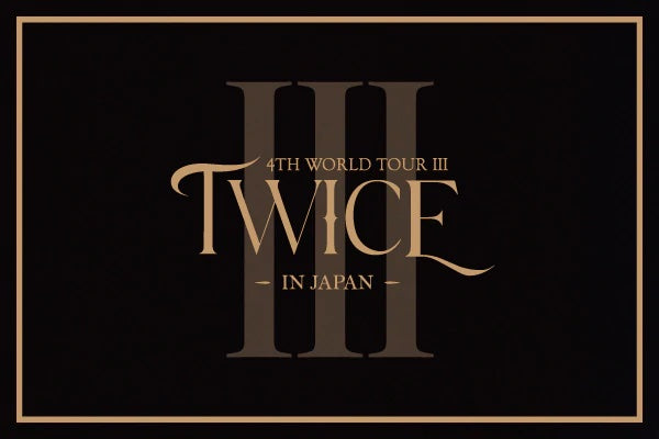 TWICE 4TH WORLD TOUR 'III' IN JAPAN OFFICIAL GOODS