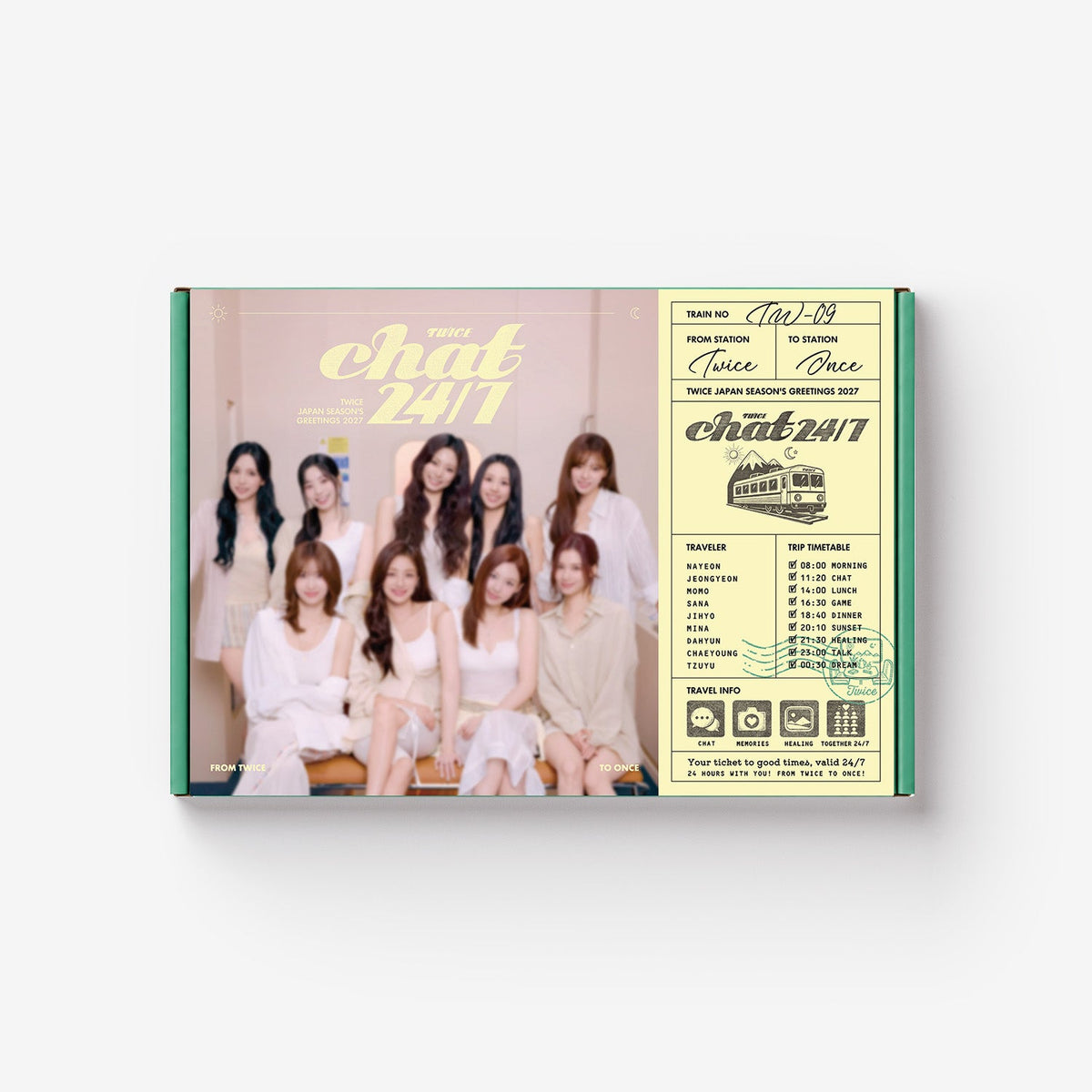 TWICE JAPAN SEASON'S GREETINGS 2027 "CHAT 24/7" [Regular Edition]