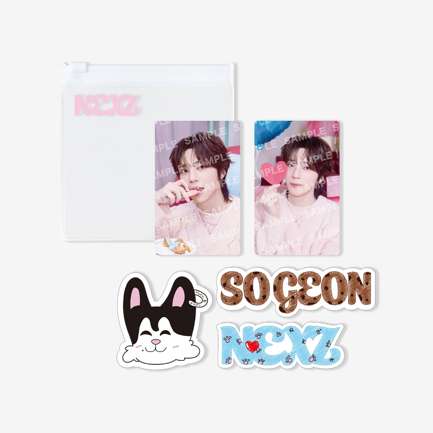 PHOTO CARD & STICKER SET - SO GEON / NEXZ『BEAT AX VOL.5』