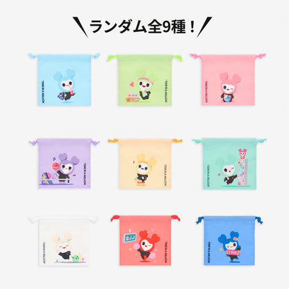 TWICE LOVELYS RANDOM DRAWSTRING POUCH / TWICE『THIS IS FOR (MUFG STADIUM)』