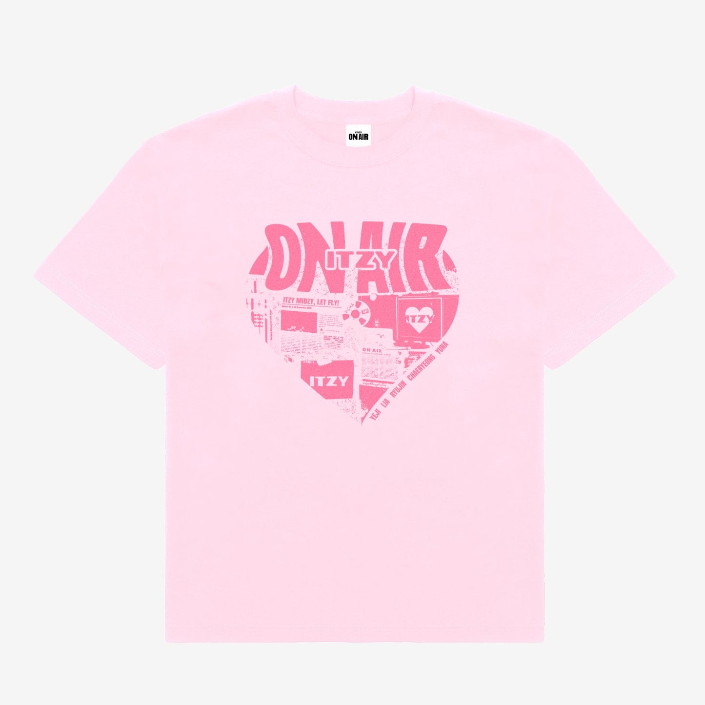 COMPACT T-SHIRT ＜PINK＞【L】 / ITZY『The 4th Fan Meeting ITZY MIDZY, LET’S FLY! "ON AIR"』