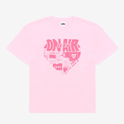 COMPACT T-SHIRT ＜PINK＞【L】 / ITZY『The 4th Fan Meeting ITZY MIDZY, LET’S FLY! "ON AIR"』