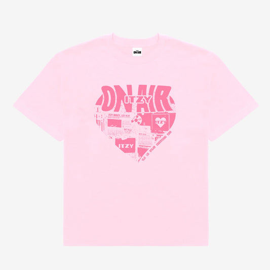 COMPACT T-SHIRT ＜PINK＞【L】 / ITZY『The 4th Fan Meeting ITZY MIDZY, LET’S FLY! "ON AIR"』
