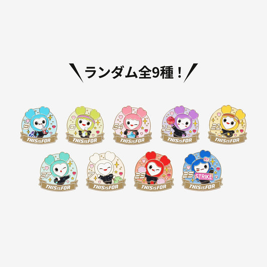 TWICE LOVELYS RANDOM PIN BADGE / TWICE『THIS IS FOR (MUFG STADIUM)』