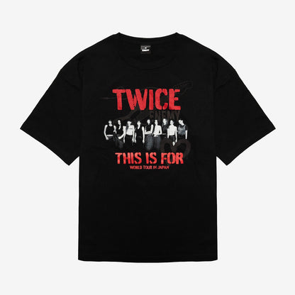 PHOTO T-SHIRT【M】/ TWICE『ENEMY』