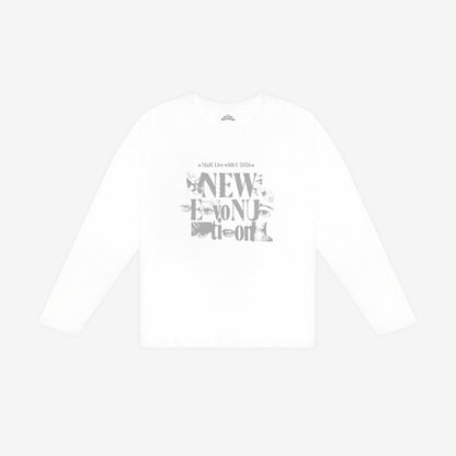 LONG SLEEVE T-SHIRT【M】/ NiziU『Live with U 2026 “NEW EvoNUtion”』