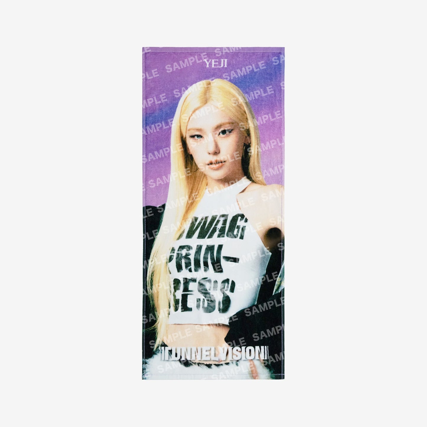 PHOTO FACE TOWEL - YEJI / ITZY『TUNNEL VISION』