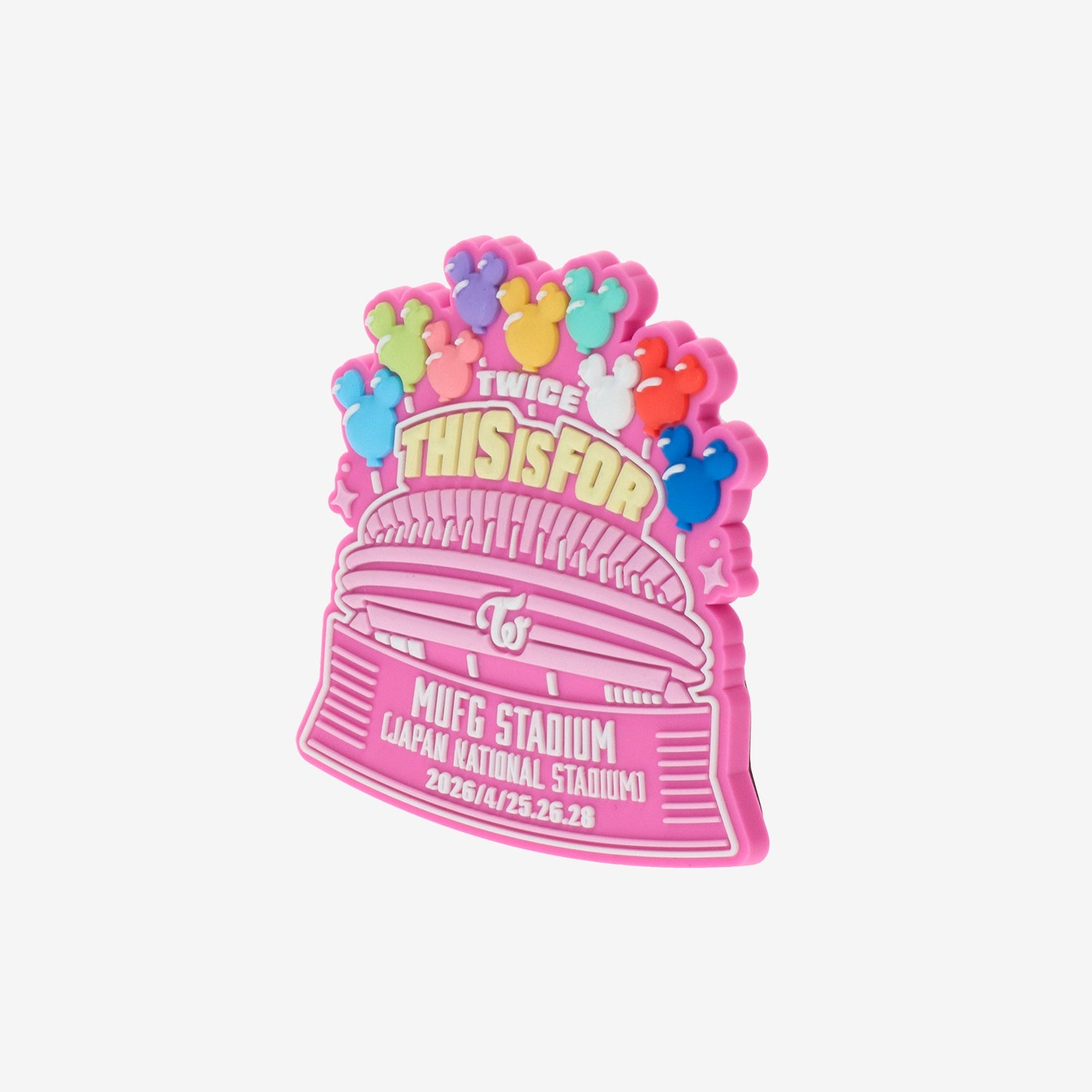 MUFG STADIUM COMMEMORATIVE MAGNET / TWICE『THIS IS FOR (MUFG