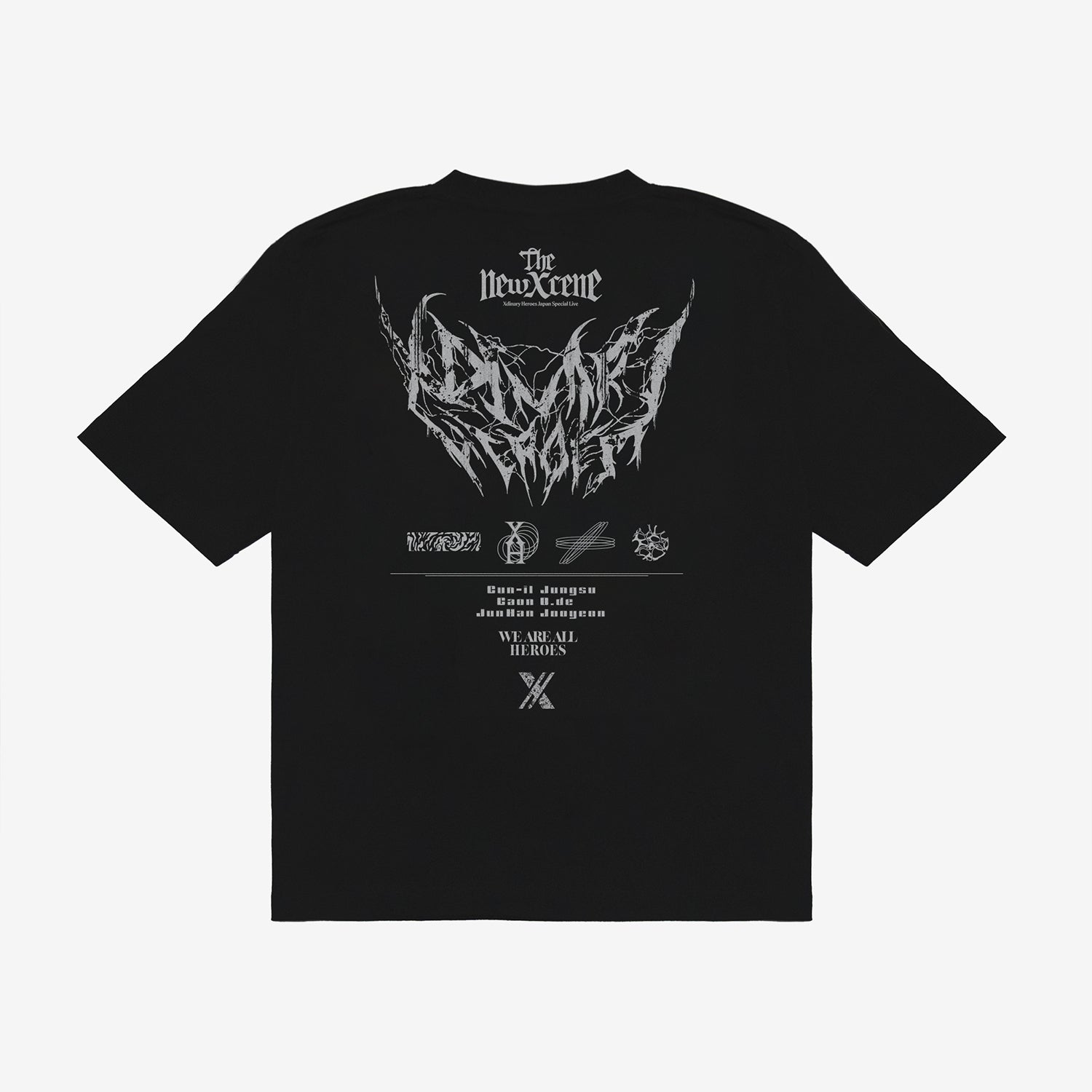 T-SHIRT【BLACK】/ Xdinary Heroes『Japan Special Live ＜The New
