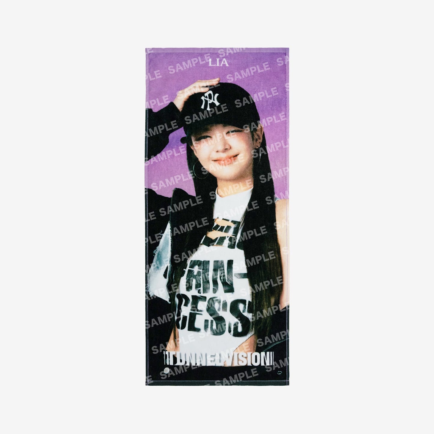PHOTO FACE TOWEL - LIA / ITZY『TUNNEL VISION』