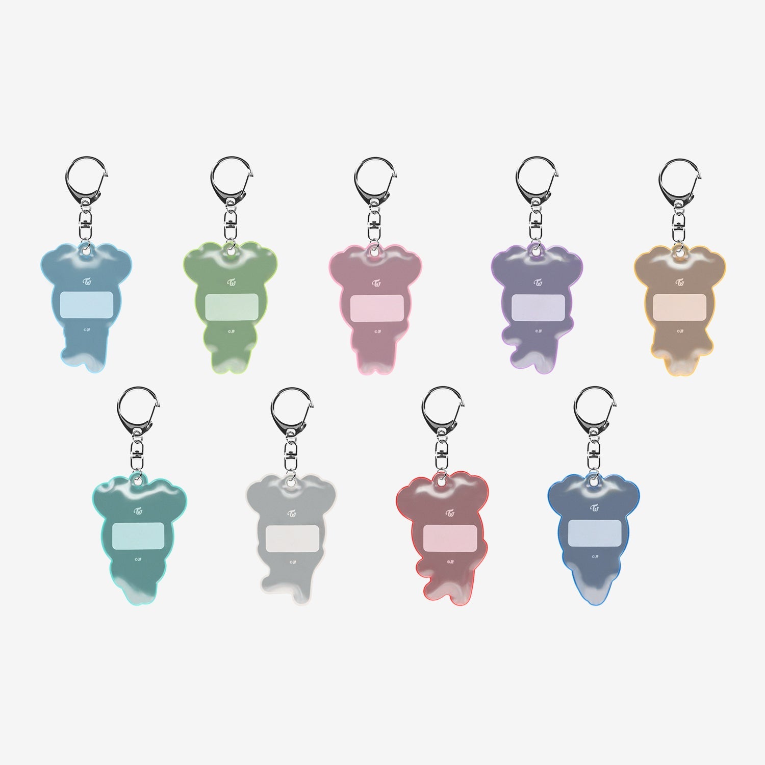 TWICE LOVELYS RANDOM REFLECTOR KEY HOLDER / TWICE『THIS IS FOR