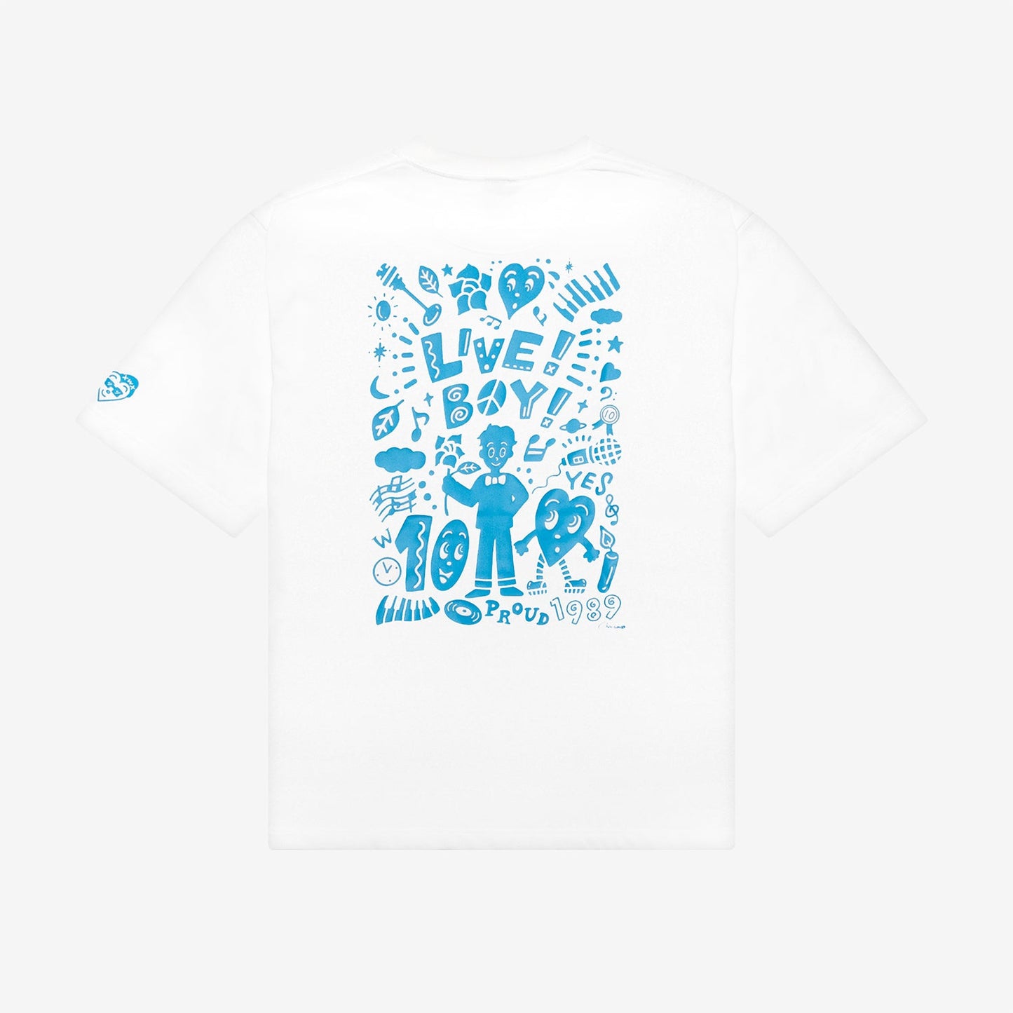 T-SHIRT【WHITE】/ WOOYOUNG (From 2PM)『2025 Jang Wooyoung Concert ＜half half＞』