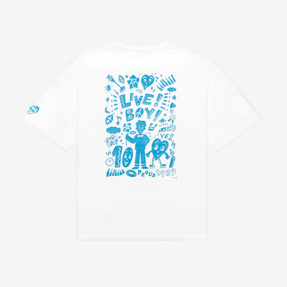 T-SHIRT【WHITE】/ WOOYOUNG (From 2PM)『2025 Jang Wooyoung Concert ＜half half＞』