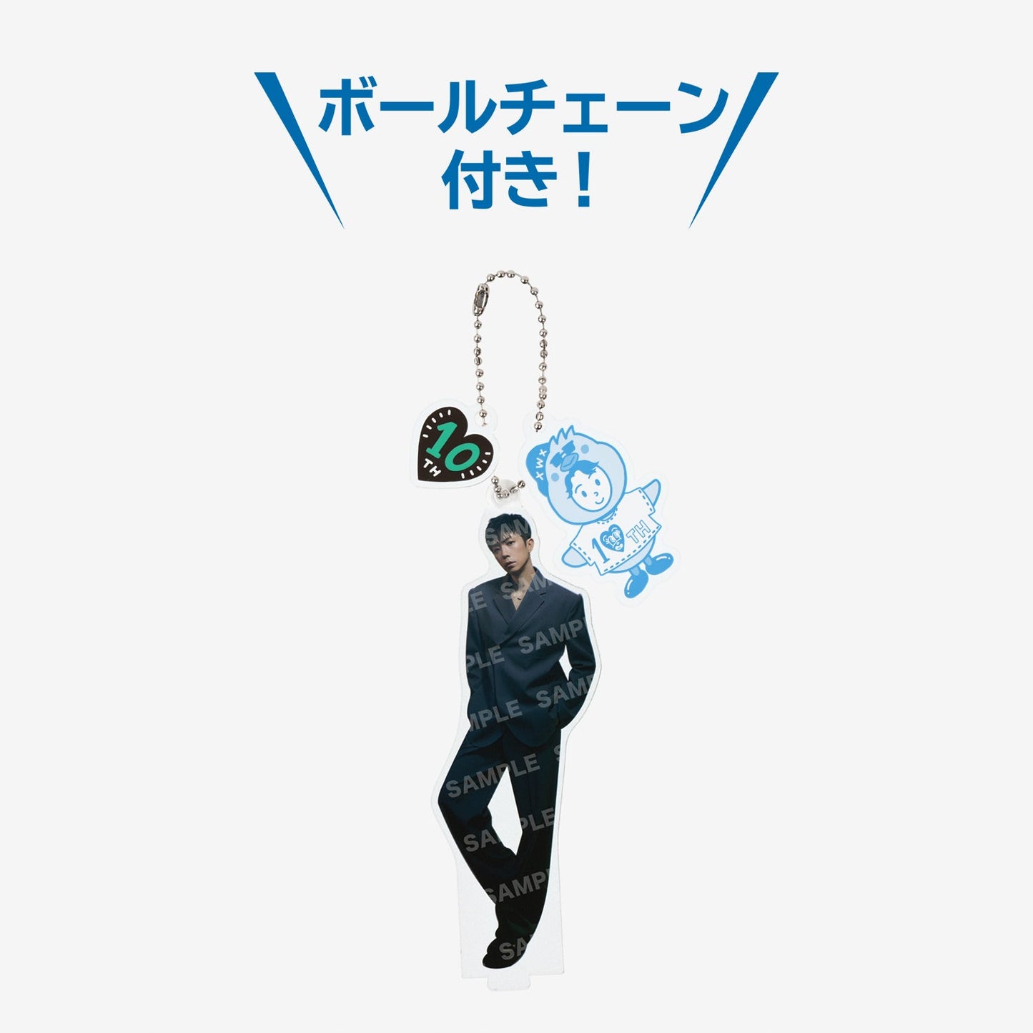 ACRYLIC STANDKEY HOLDER / WOOYOUNG (From 2PM)『2025 Jang Wooyoung Concert ＜half half＞』