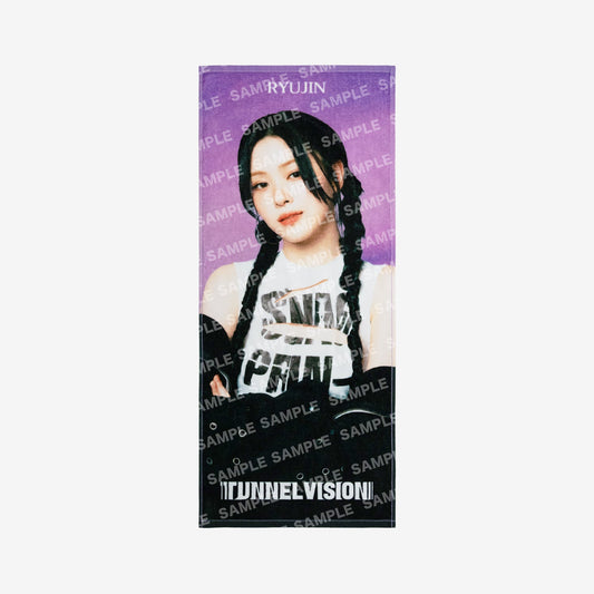 PHOTO FACE TOWEL - RYUJIN / ITZY『TUNNEL VISION』