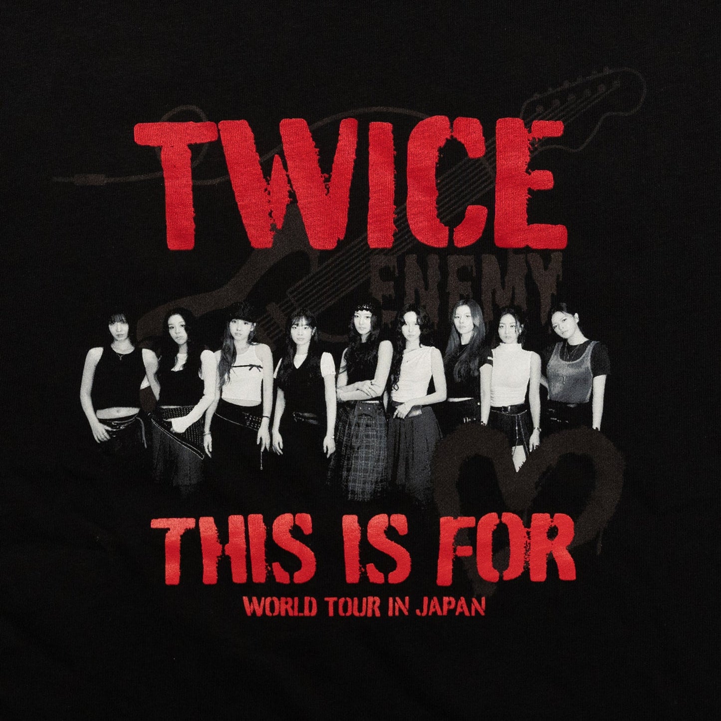 PHOTO T-SHIRT【M】/ TWICE『ENEMY』
