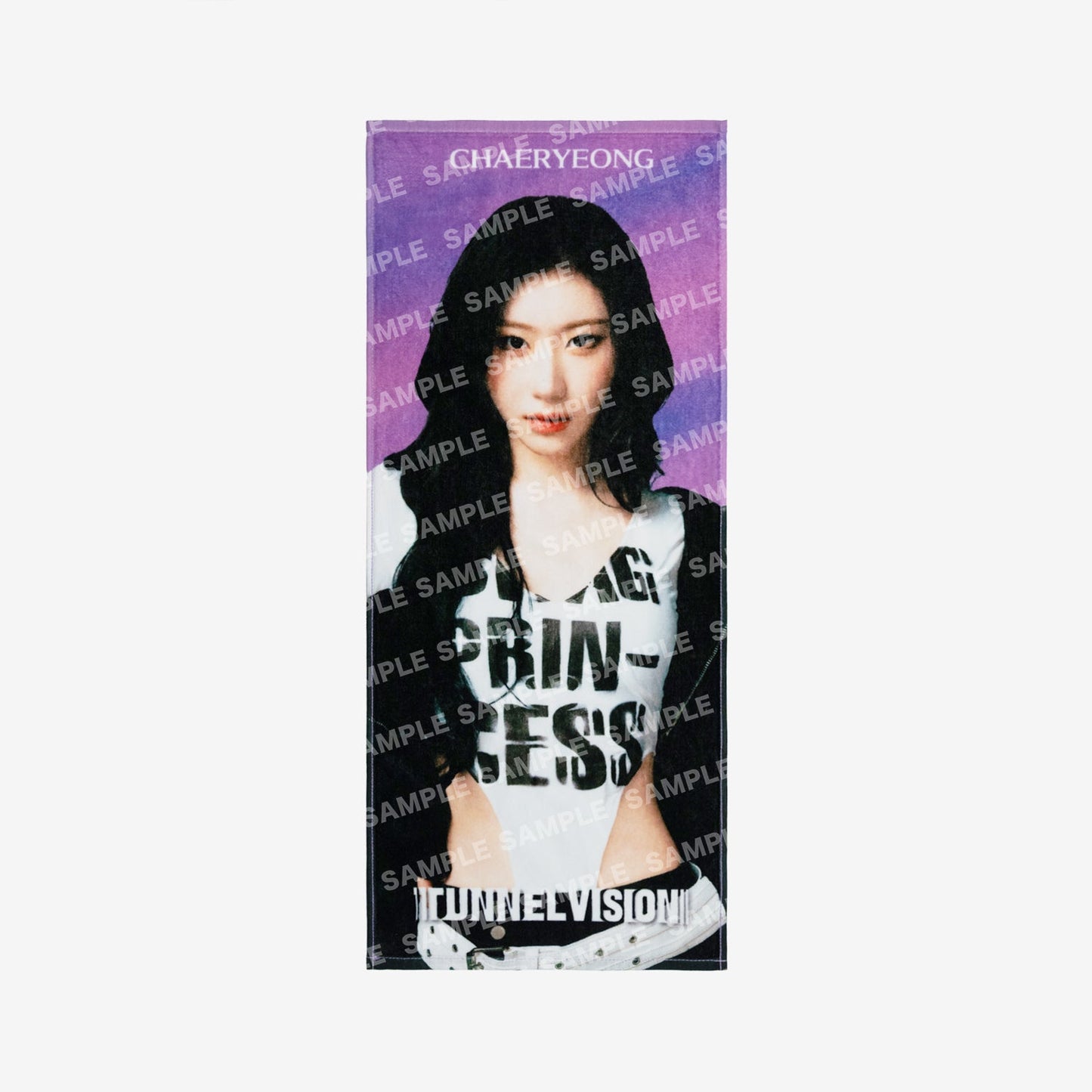 PHOTO FACE TOWEL - CHAERYEONG / ITZY『TUNNEL VISION』