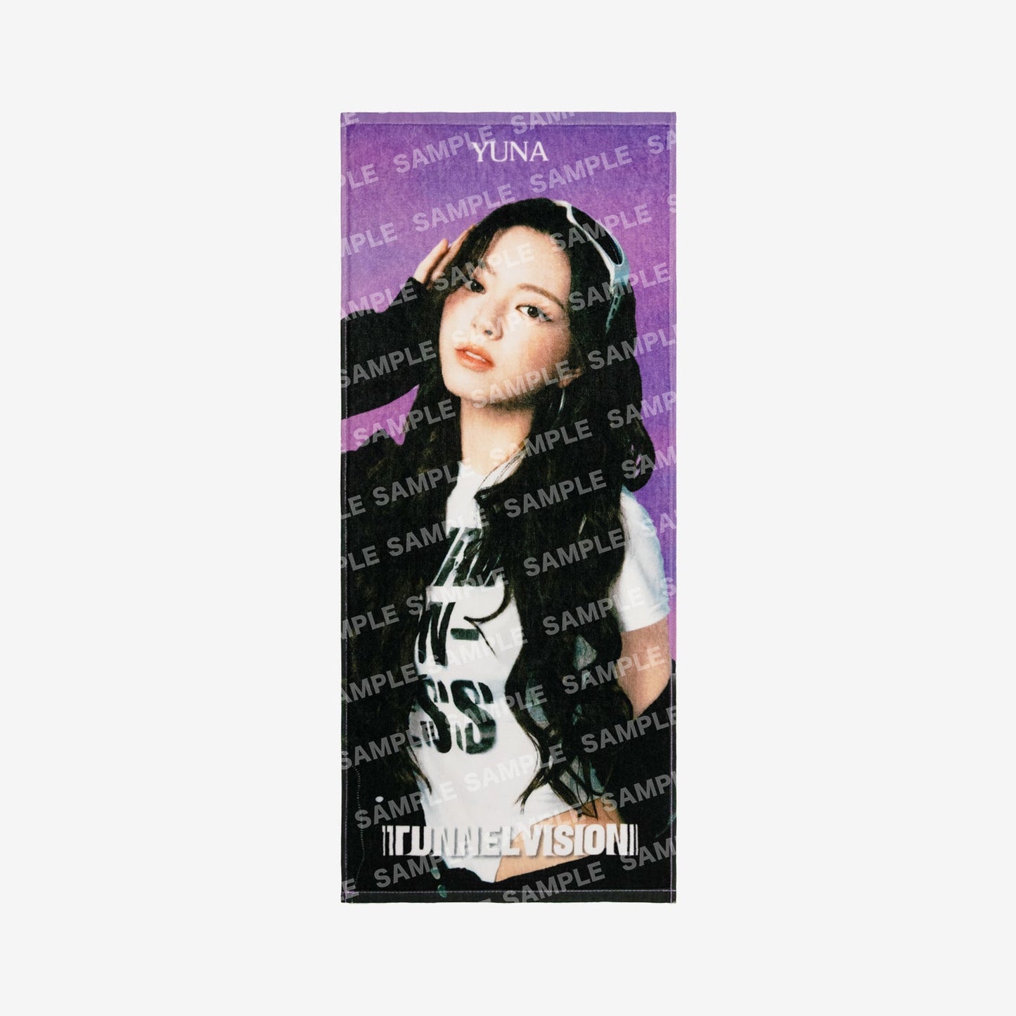PHOTO FACE TOWEL - YUNA / ITZY『TUNNEL VISION』