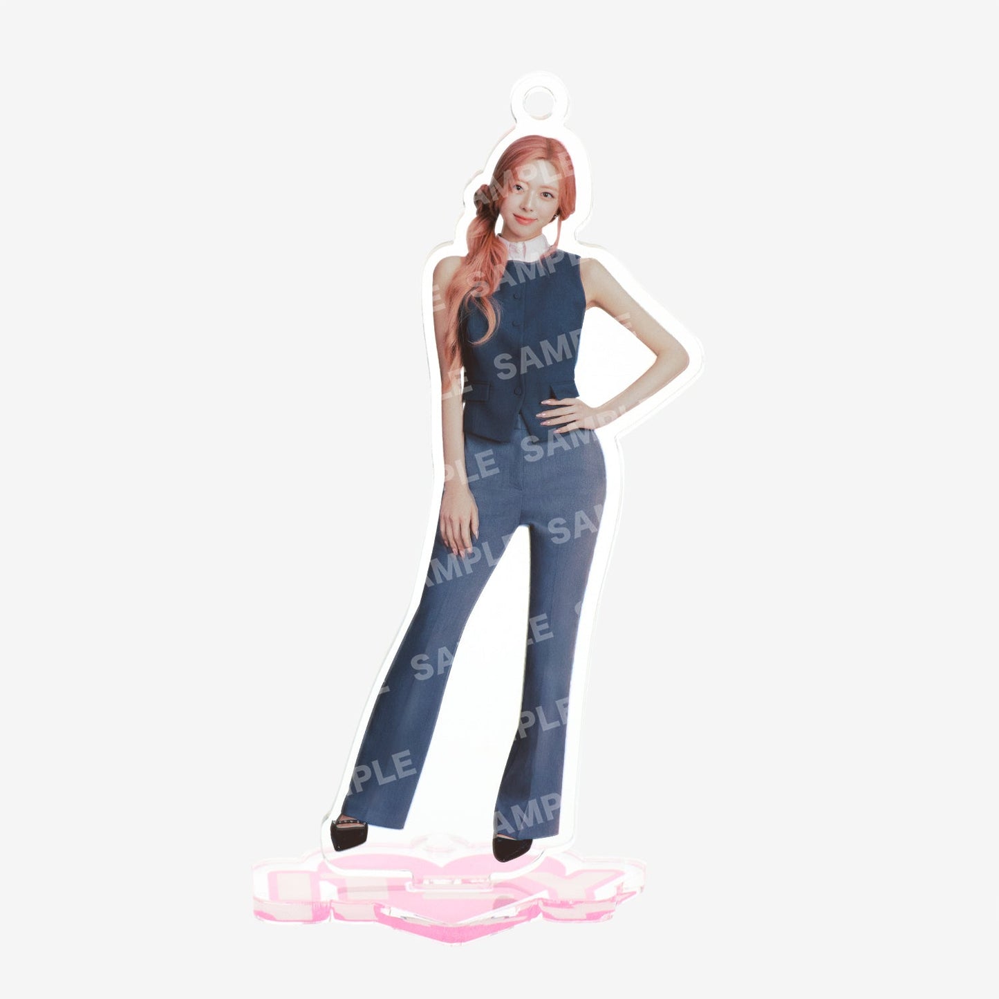 ACRYLIC STAND KEY HOLDER - YUNA / ITZY『The 4th Fan Meeting ITZY MIDZY, LET’S FLY! "ON AIR"』